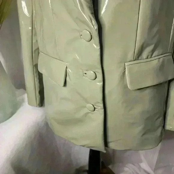 Camila Coelho XS Mint Green Revolve Cyrus Blazer Jacket Brand New NWT - Picture 6 of 15